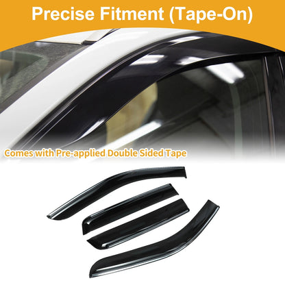 Window Deflectors for Jeep Grand Cherokee Side Window Vent Visors (2011-2023)