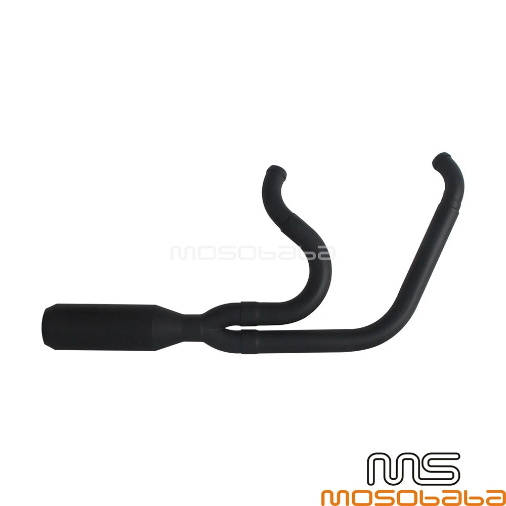 Exhaust System  Into 1 for Harley Dyna Wide Glide FXDWG, Street Bob FXDB (2006-2017)