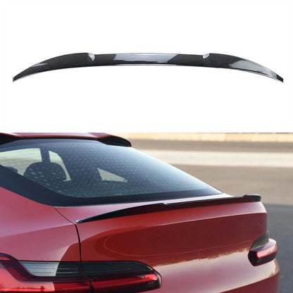 M Carbon Fiber Look Rear Boot Spoiler Lip for BMW X4 G02 (2018-2022)