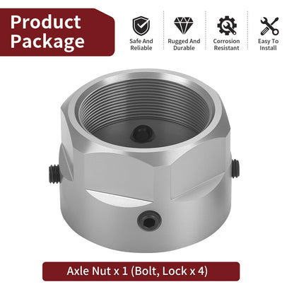 Axle Lock Nut for Yamaha YFZ450R/YFZ450X 2009-2024