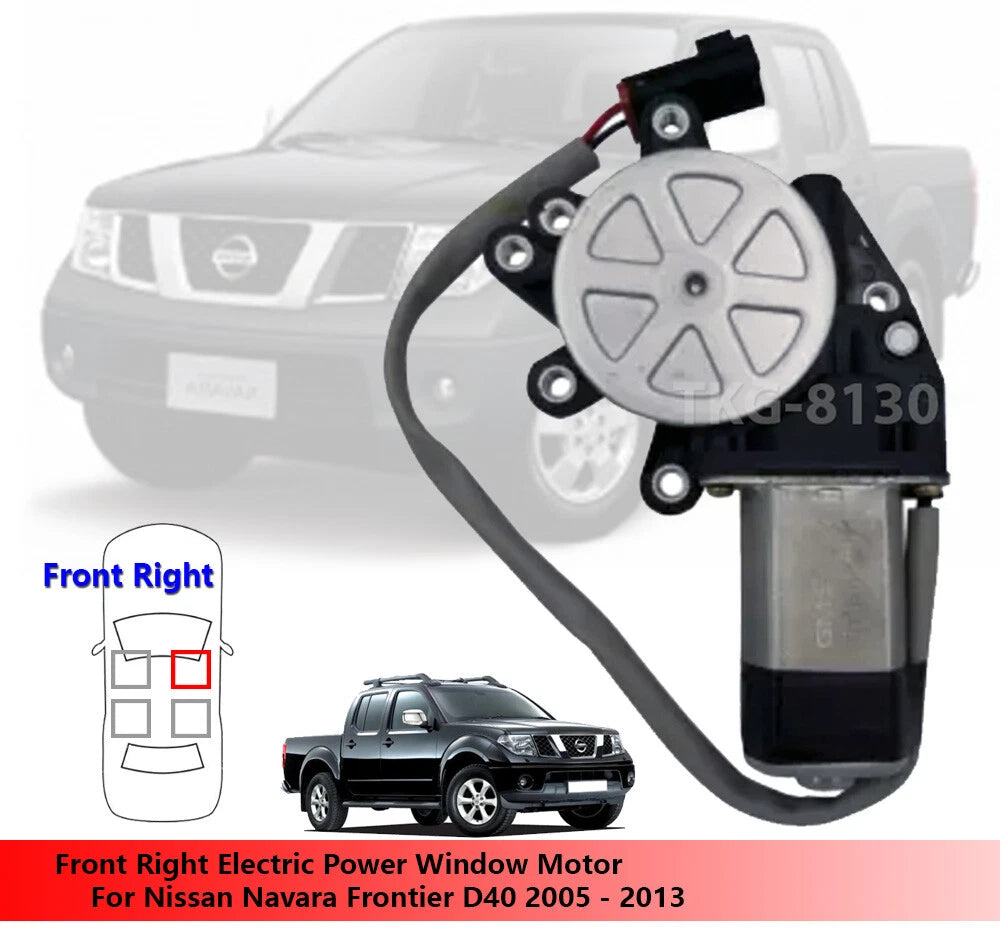 Electric Power Window Motor for Nissan Navara D40 (2005-2013)
