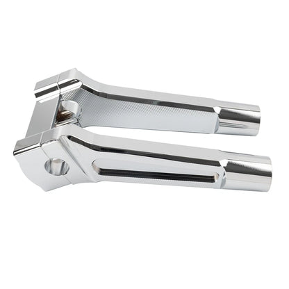 8" Chrome Pullback Handlebar Riser for Harley Dyna M8 Softail Street Bob (2018-21)