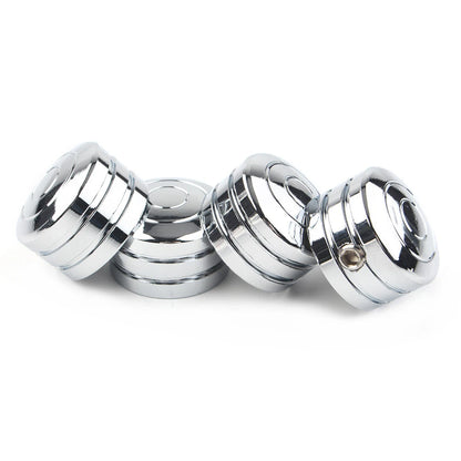 4 x Head Bolt Covers for Harley Sportster 883 XL, Twin Cam (1986-2017) Chrome