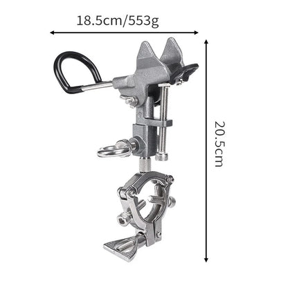 Aluminum/Steel Boat Fishing Holder with Rubber Sleeve for All Models
