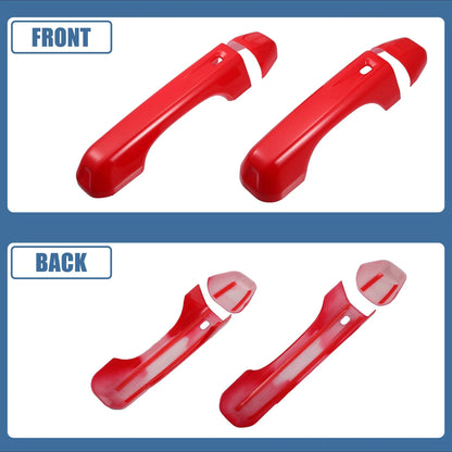 Automotive Door Handle Cover Trim for Jeep Wrangler JL JLU (2018-2023)