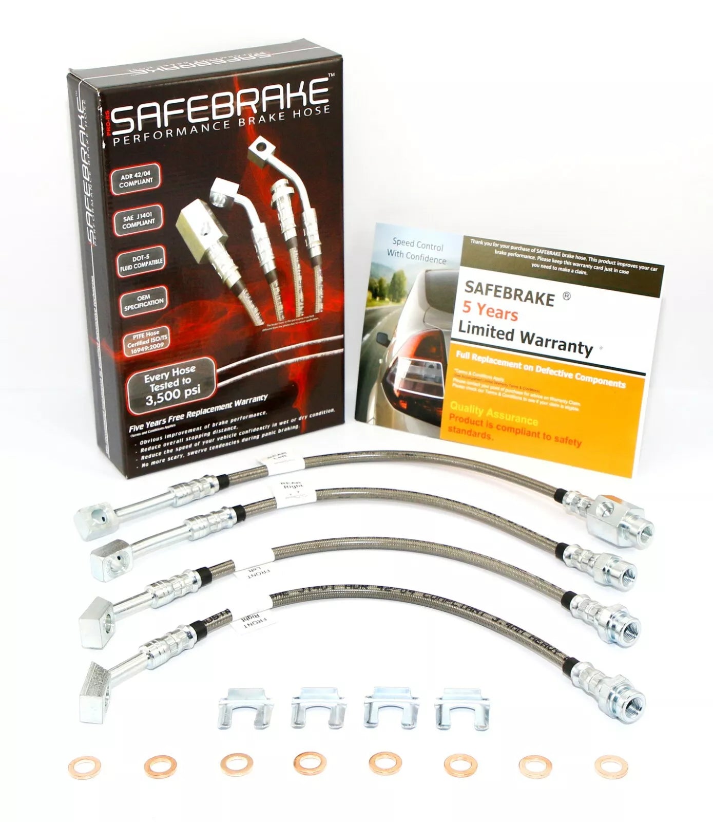 Brake Line Kit for Falcon AU1 Sedan (IRS) No Control (1998-2002)