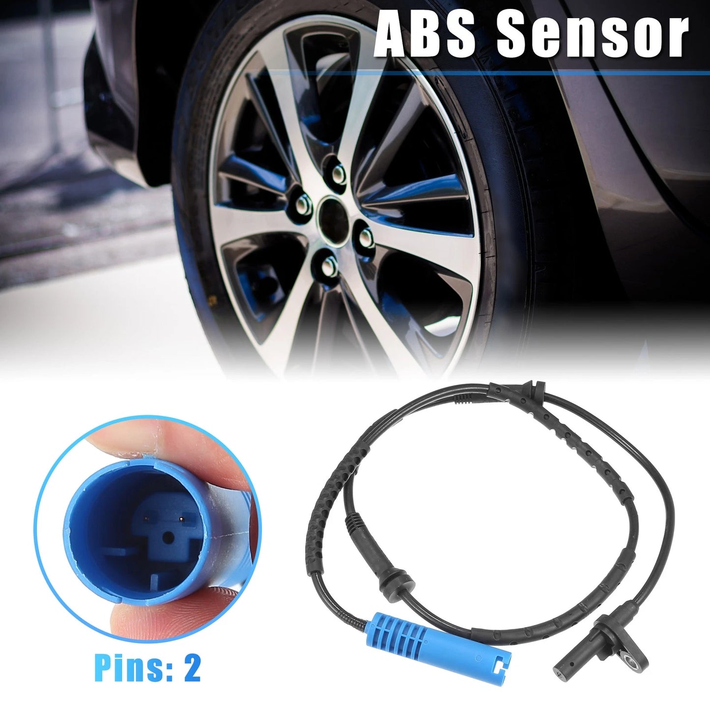 Rear Left Right ABS Wheel Speed Sensor for Mini Cooper (2002-2008)