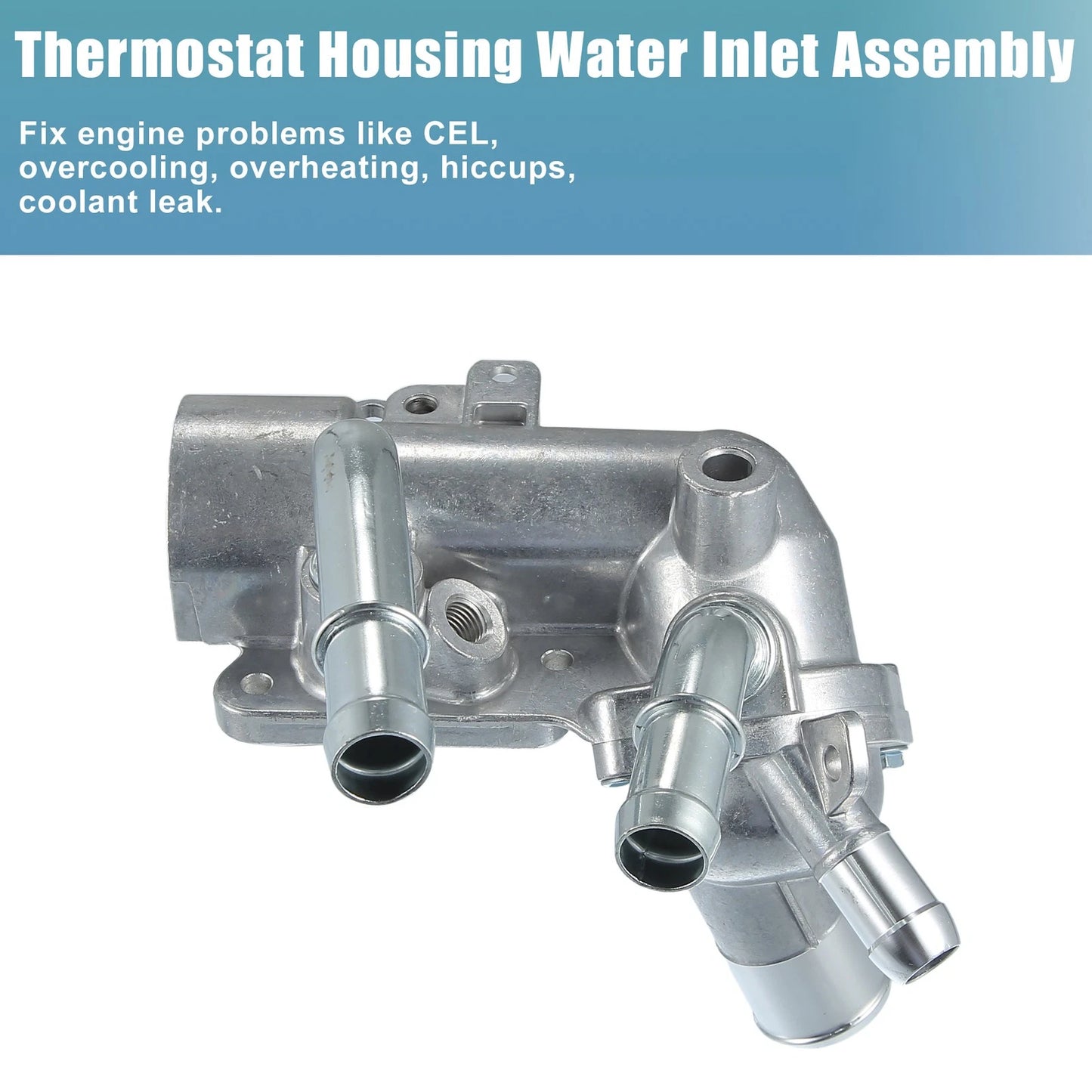 Engine Coolant Thermostat Housing Assembly for Chevrolet Cobalt