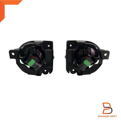Fog Lamp Spot Light for Mazda BT-50 Ute (2009-2011) Black Cover Trim