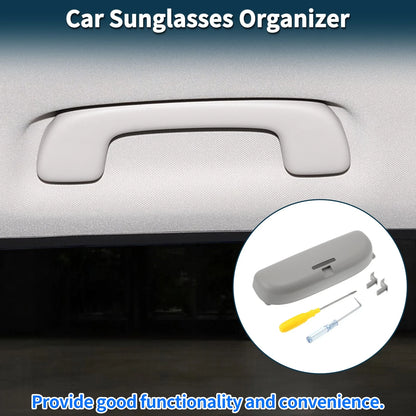 Sunglasses Case for BMW 1 Series F20 Eyeglasses Holder Storage Box Grey