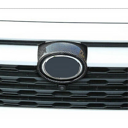 Carbon Fiber Front Grille Logo Cover Trim for Toyota RAV4 (2019-2023)