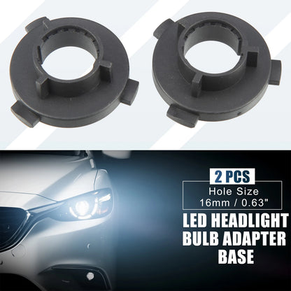 H7 LED Headlight Bulb Holder Adapter Socket for Kia K3 K4 K5 ()