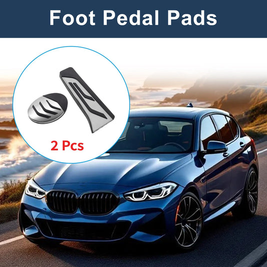 2 x Automatic Foot Accelerator Pedal Covers for BMW 1-Series (2020-2022)
