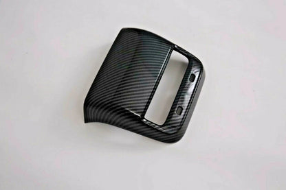 Carbon Fiber Rear Air Outlet Vent Cover Trim Panel for Tesla Model Y (2021-2023)