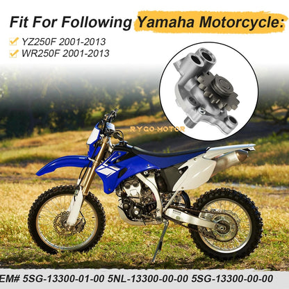 Oil Pump Assembly for Yamaha YZ250F WR250F (2001–2013)