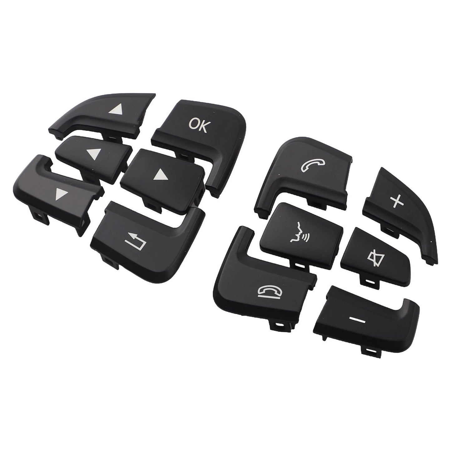 Steering Wheel Switch Cover Set for Mercedes-Benz A-Class/B-Class