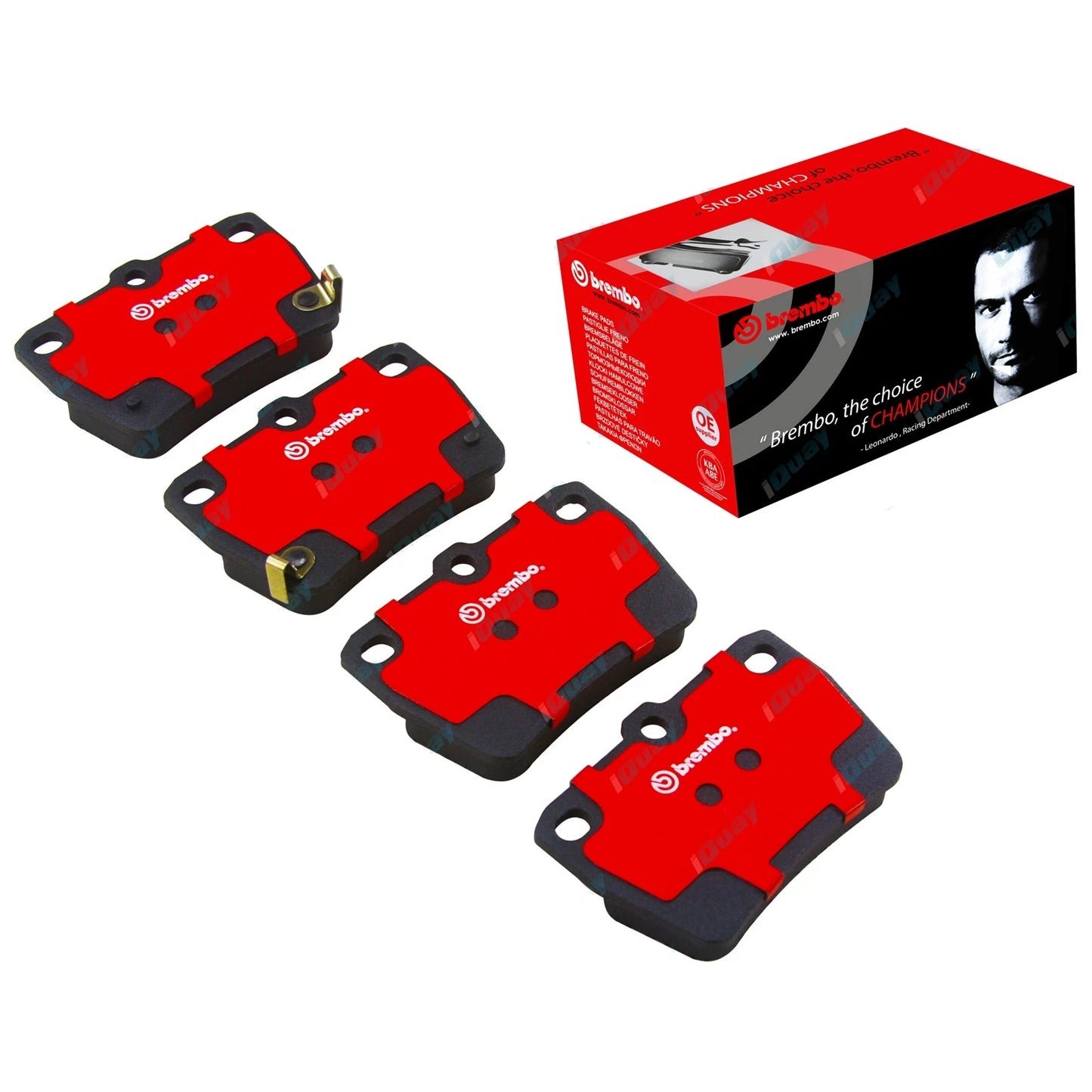 Brembo Rear Disc Brake Pads for Toyota RAV4 (1994-2006)