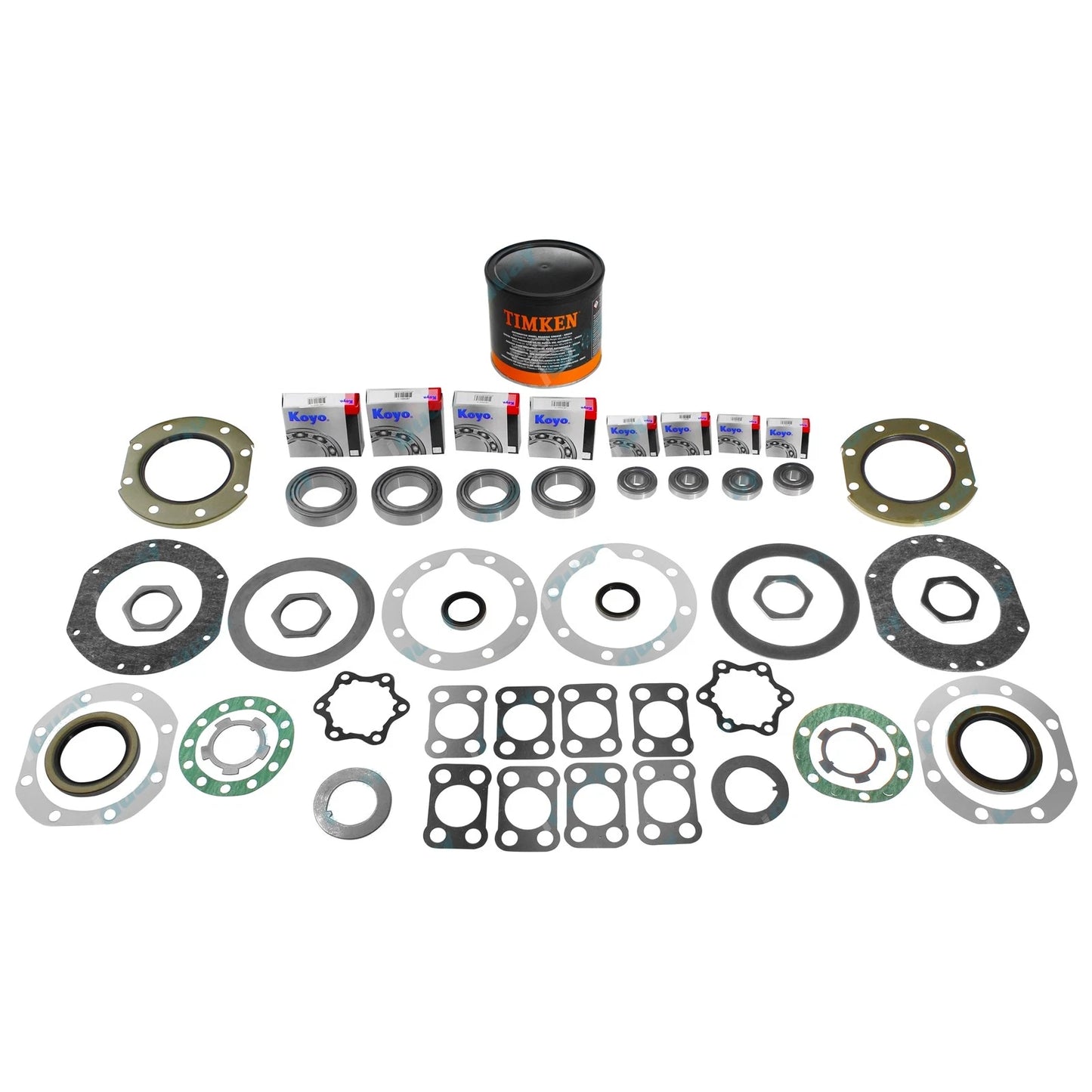 Swivel Hub King Pin Wheel Bearing Oil Seal Rebuild Kit for Landcruiser 79-90
