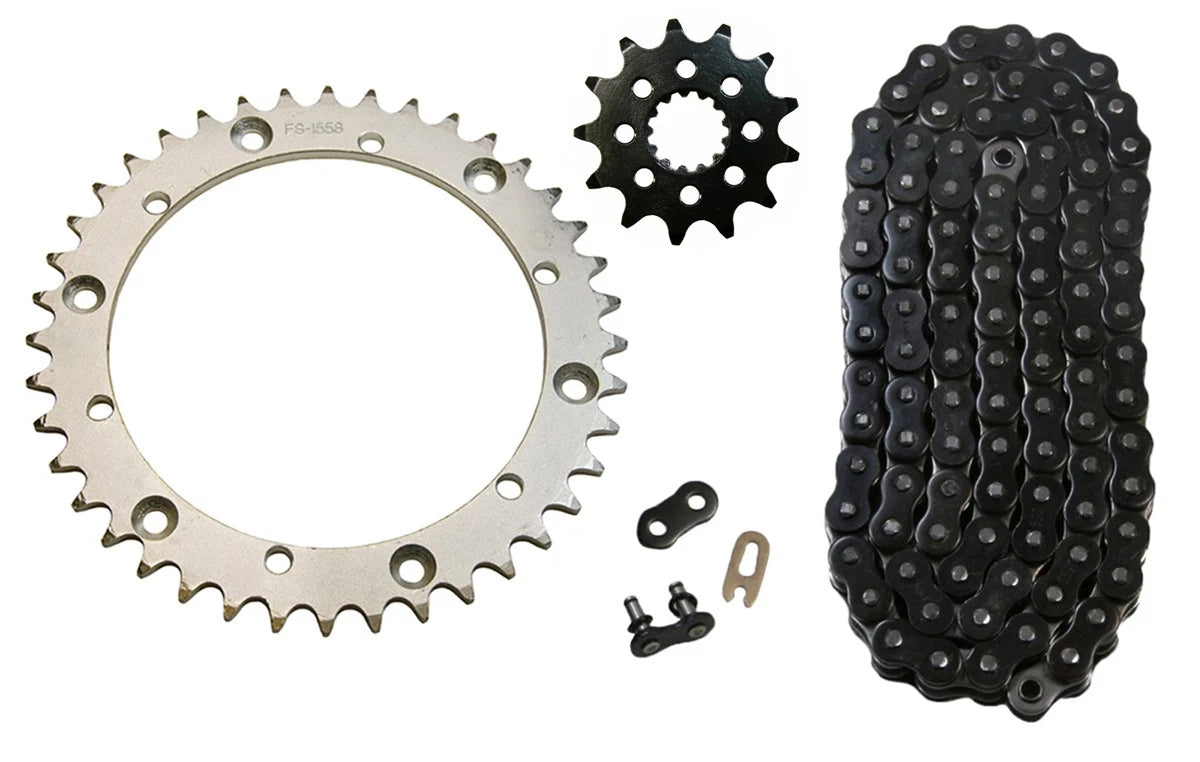 Black 520x92 Drive Chain, 13/40 Sprockets for Yamaha Raptor 660 (2001–2005)