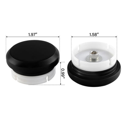 Swingarm Pivot Bolt Covers for Harley Sportster S RH1250 (2021-2024)