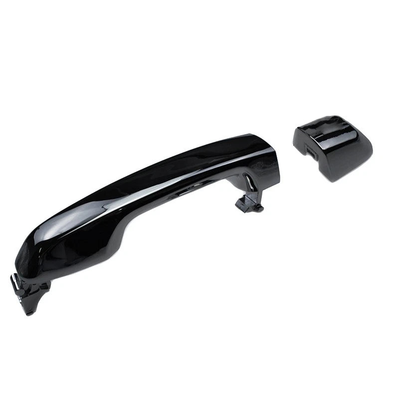 Rear Left Outer Door Handle w/ End Cap for Toyota 4Runner, Land Cruiser