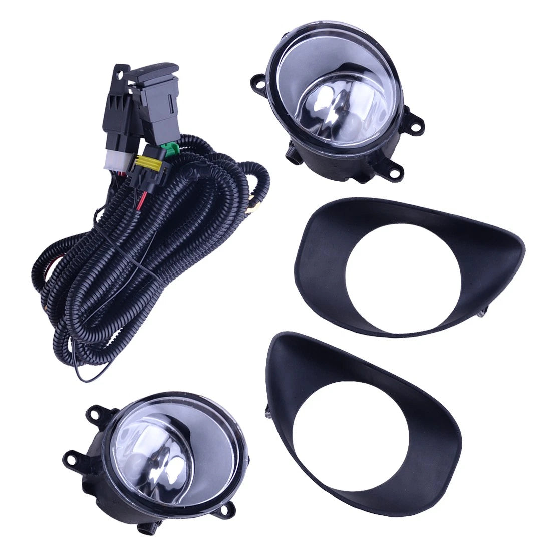 Fog Lights w/ Harness for Toyota Yaris Hatchback (2006-2008)
