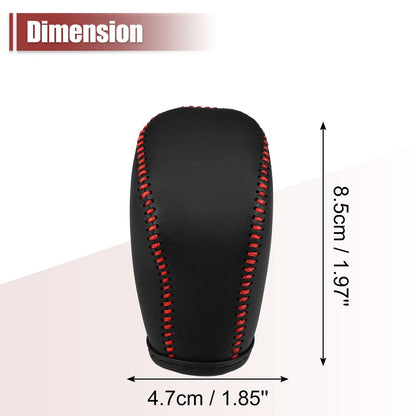 Black Auto Gear Shift Knob Cover for Toyota Crown