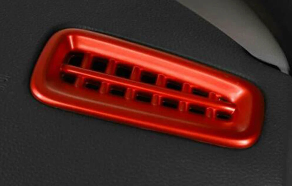 A/C Air Outlet Red 2 x Cover Trim for Honda Civic (2022-2023)