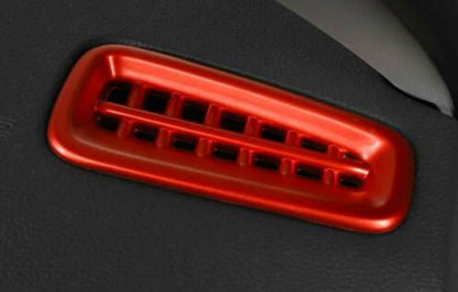 A/C Air Outlet Red 2 x Cover Trim for Honda Civic (2022-2023)