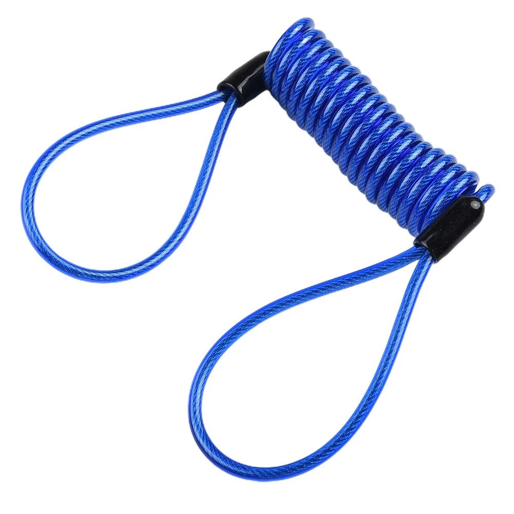 1 x 120cm Disc Lock Reminder Cable for Motorcycle Disc Brake Lock