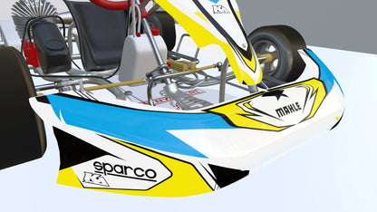 Stilo Kart Custom KART ART Sticker Kit Spark Style Decals