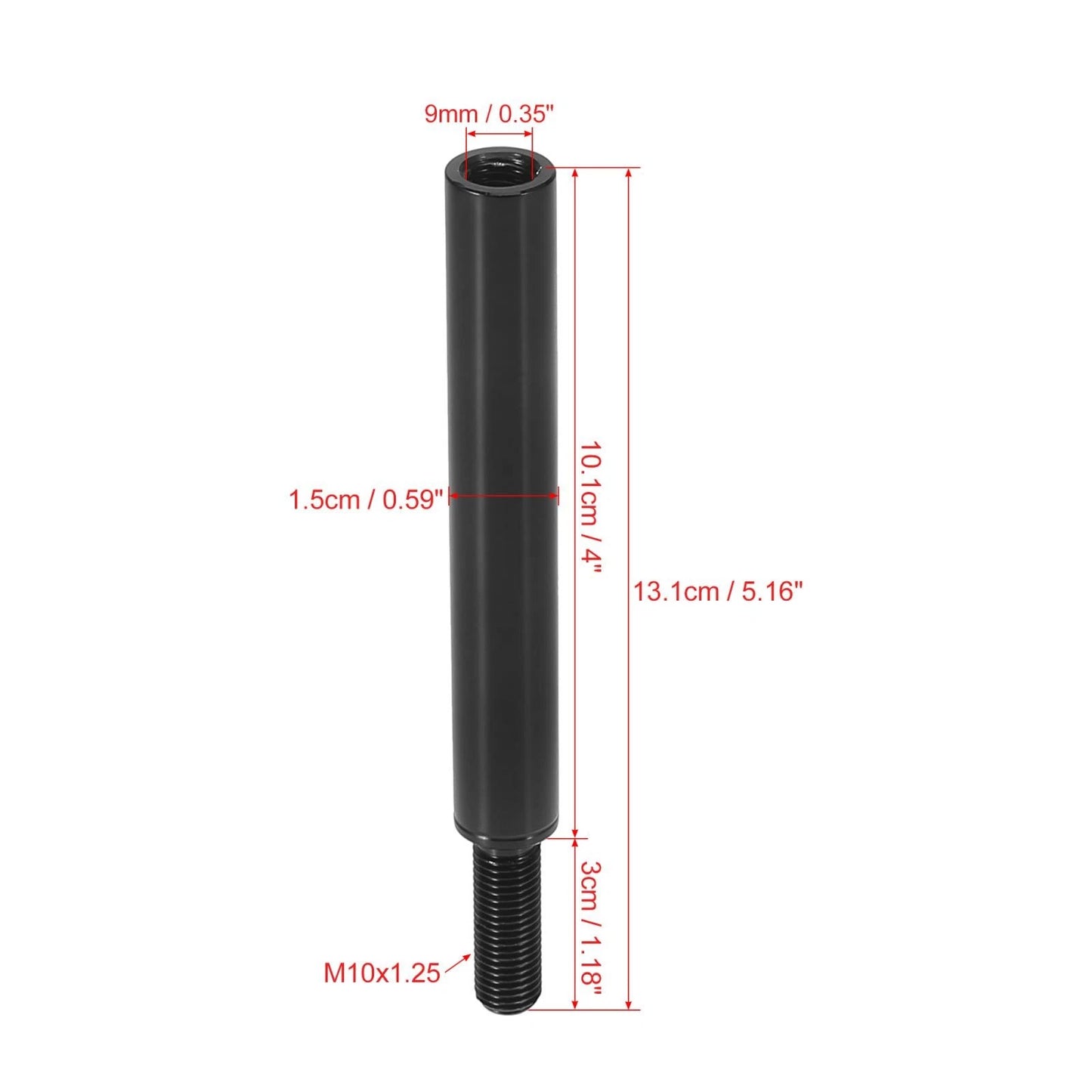 4" Gear Shift Knob Extender for Nissan 370Z (2009-2017)
