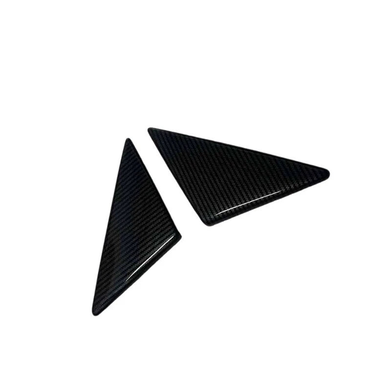 Carbon LOOK Outer Door Triangle Garnish Cover Trim For Mazda RX7 FC3S 93-95