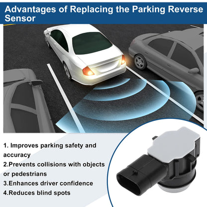 Reverse Backup Parking Sensor for BMW 228i (2014-2016) Black 1 Pc