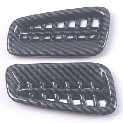 A/C Air Outlet Carbon Fiber 2 x Cover Trim for Honda Civic (2022-2023)