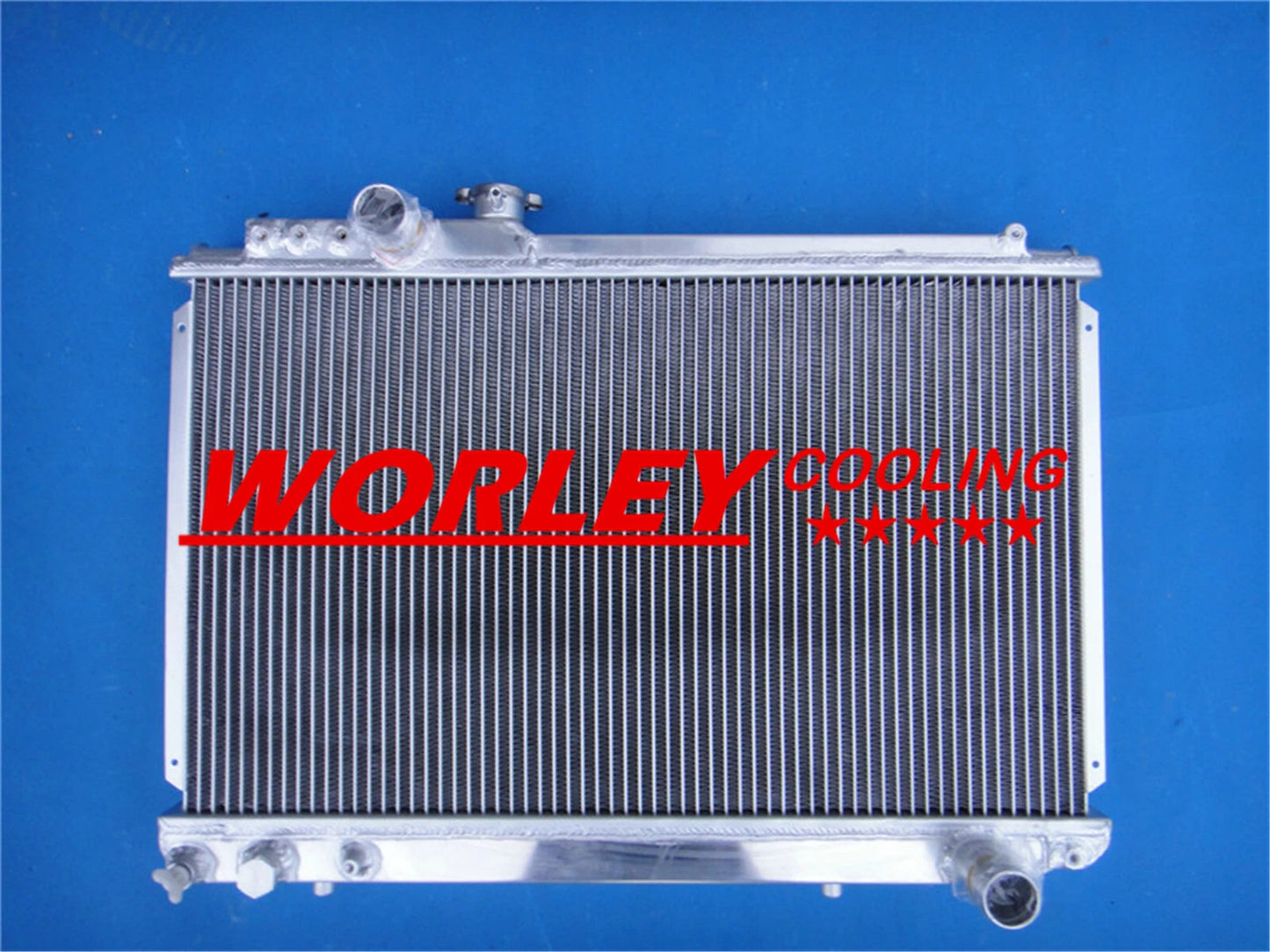Aluminum Radiator for Toyota Supra MK3 MA70 3.0L MT (1986-1992)