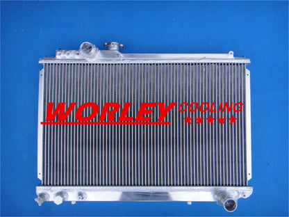 Aluminum Radiator for Toyota Supra MK3 MA70 3.0L MT (1986-1992)