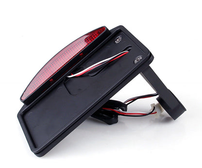 Side Mount License Plate Tail Light for Bobber Customs (2010-2023)