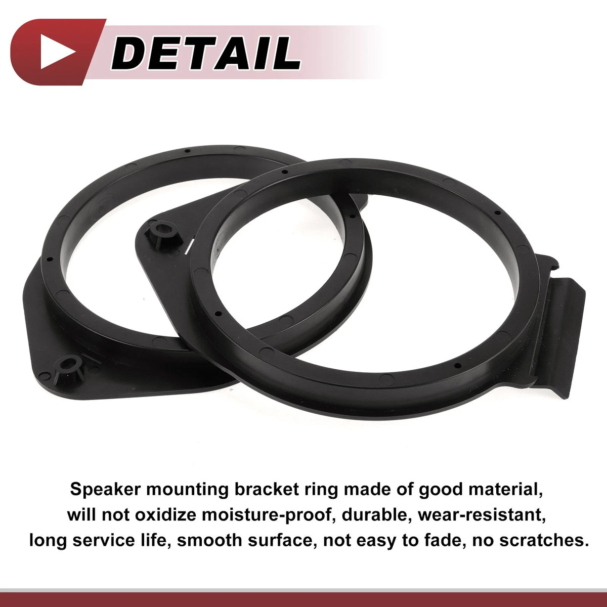 Speaker Spacer Ring Adaptor 6.5" ABS for Chevrolet Colorado (2015-2020)
