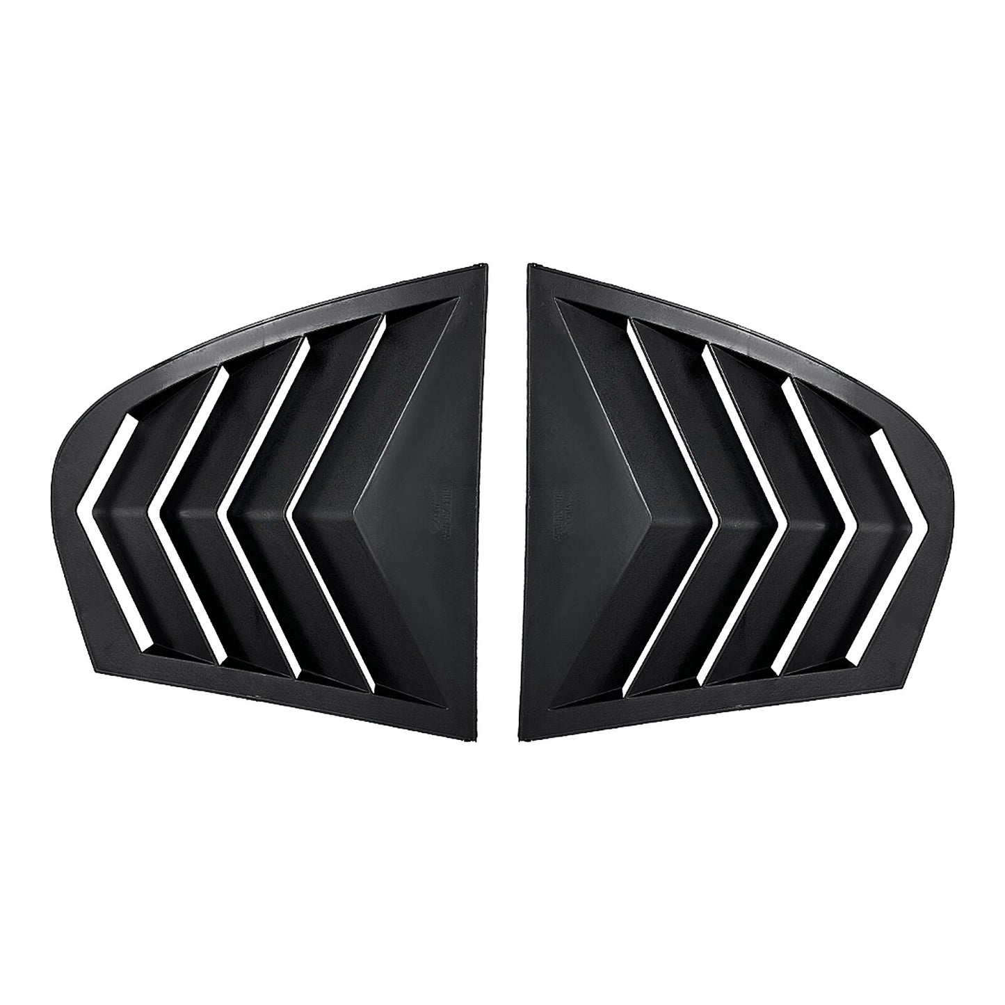2 x Rear Window Louver Trim Cover for BMW 5 Series E60 E61 (2004-2010)