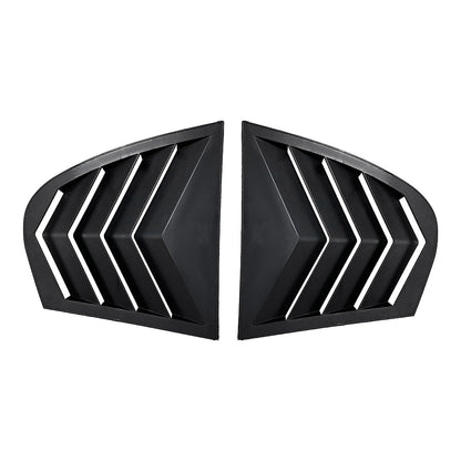 2 x Rear Window Louver Trim Cover for BMW 5 Series E60 E61 (2004-2010)