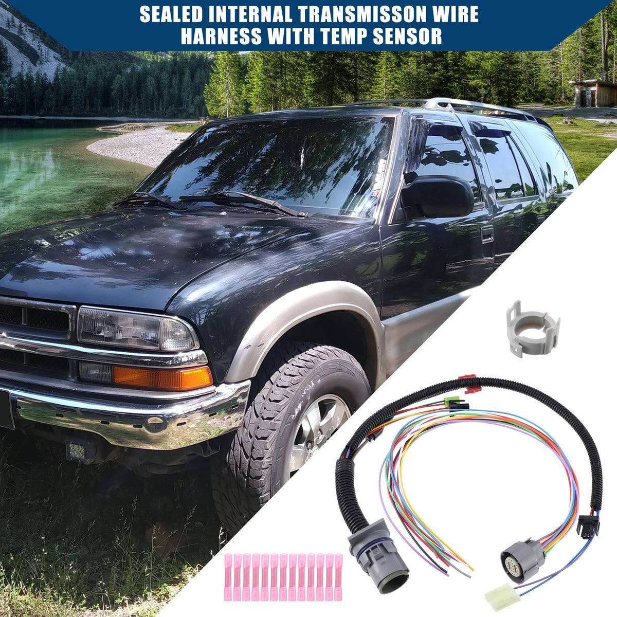 Set Car Transmission Harness Repair for Chevrolet Blazer (1991 - 1993)