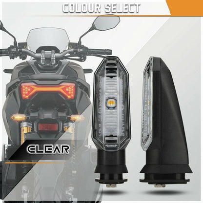 LED Turn Signal Indicator Light 250L/250 ABS Cover Amber Clear
