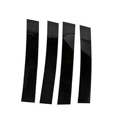 4 x Black Pillar Post Trim for Dodge Ram 1500 2500 3500 Crew/Quad Cab (2009-2018)
