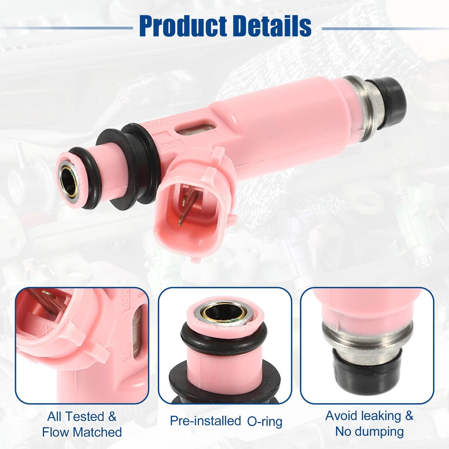 Fuel Injector Nozzle for Toyota Camry 3.0L 3.3L (2001-2006) 1 x Piece