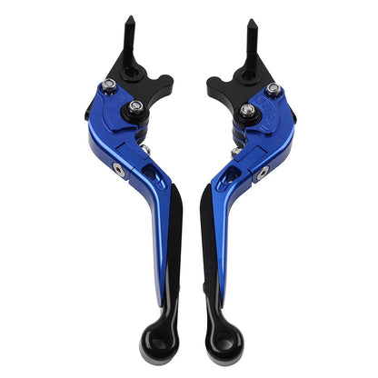 CNC Blue Extendable Brake Clutch Levers for Ducati Monster (2001-2015)