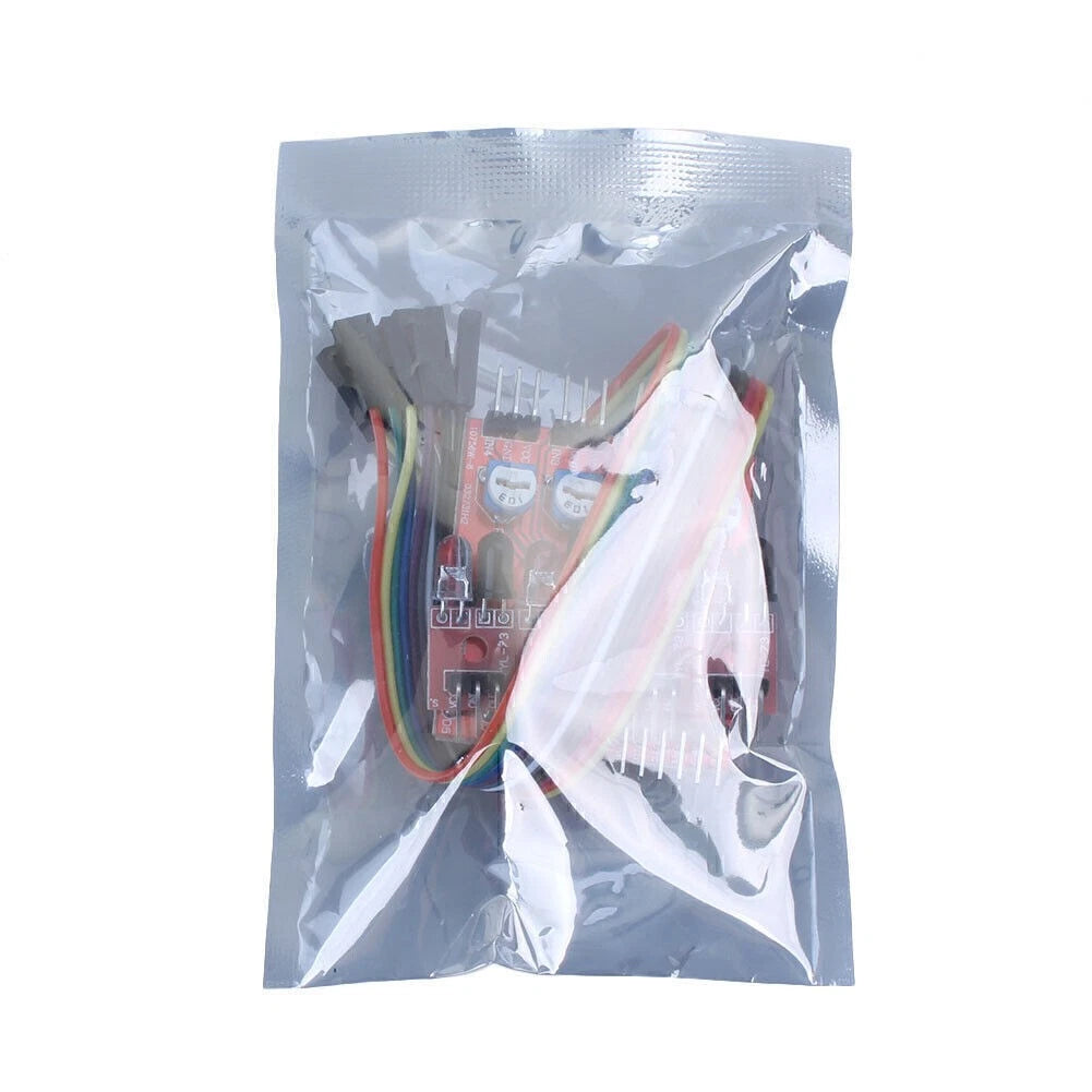 4 Channel IR Infrared Detector Sensor Module Set for Smart Car