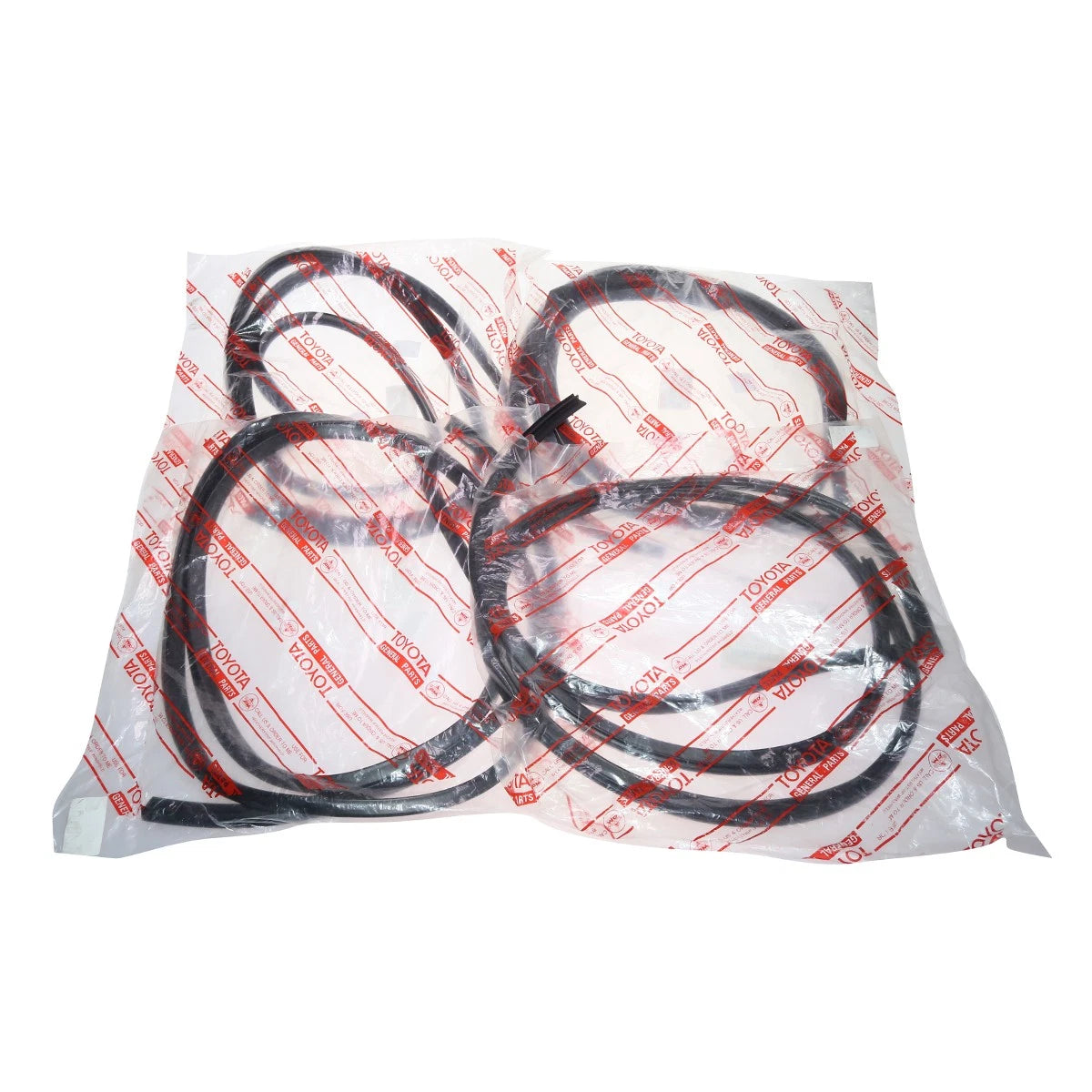 Front Rear Door Weatherstrip Set for Toyota Corona Sedan 1964-1970
