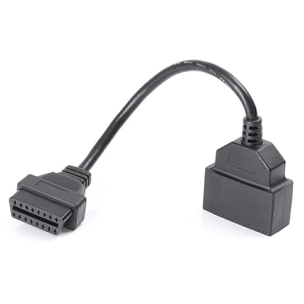 OBD1 to 16-Pin OBD2 Adapter Cable for Toyota (1996-2002)