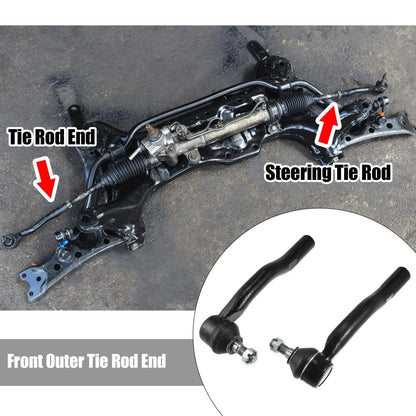 Front Outer Tie Rod Links for Toyota Camry (2004-2011)